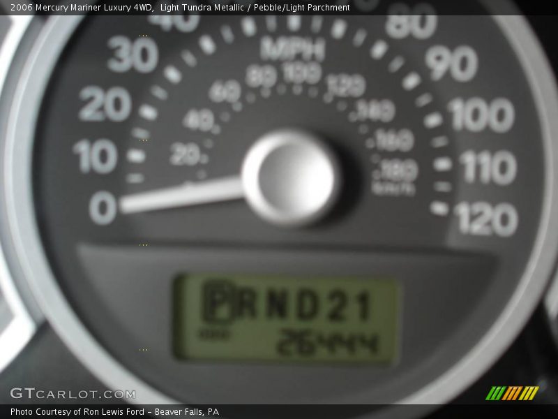 Light Tundra Metallic / Pebble/Light Parchment 2006 Mercury Mariner Luxury 4WD