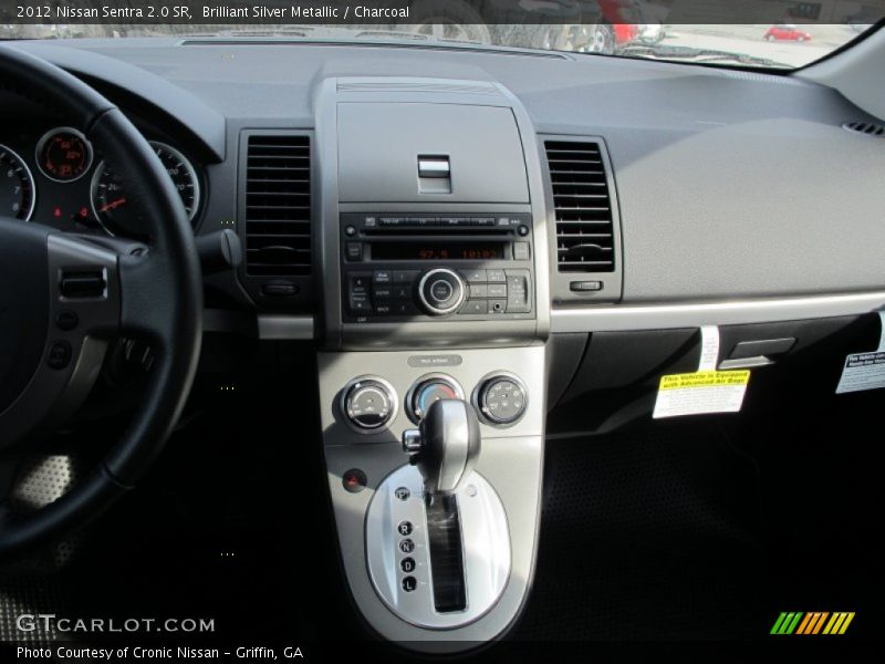 Brilliant Silver Metallic / Charcoal 2012 Nissan Sentra 2.0 SR