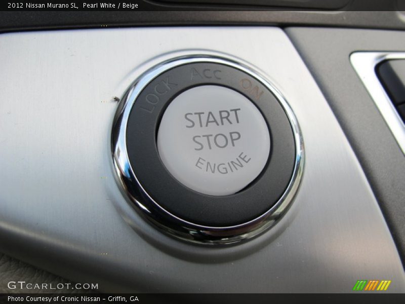 Pearl White / Beige 2012 Nissan Murano SL