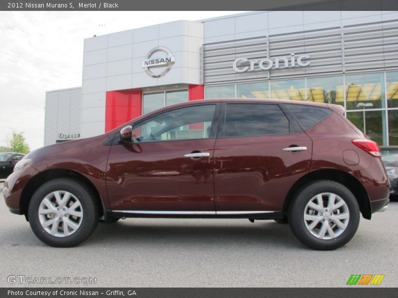 Merlot / Black 2012 Nissan Murano S