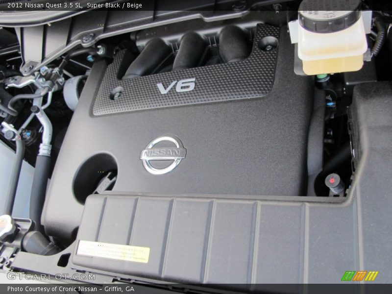 Super Black / Beige 2012 Nissan Quest 3.5 SL