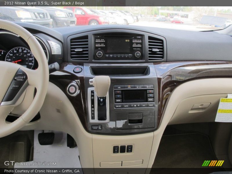 Controls of 2012 Quest 3.5 SL