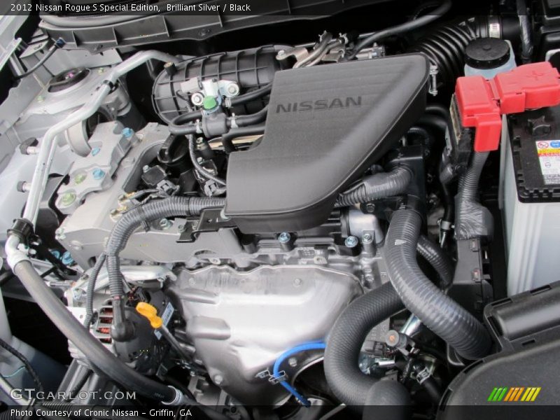 Brilliant Silver / Black 2012 Nissan Rogue S Special Edition