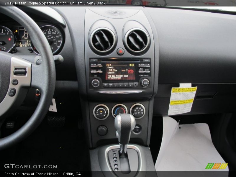 Brilliant Silver / Black 2012 Nissan Rogue S Special Edition