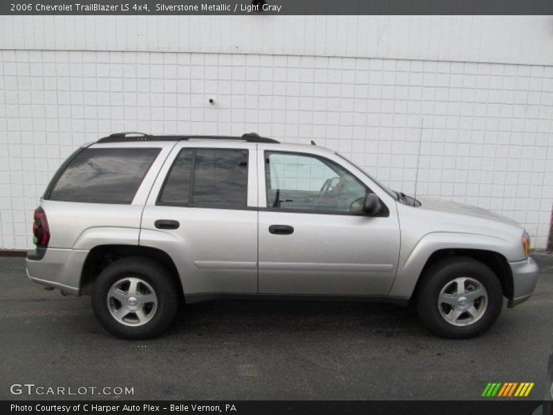 Silverstone Metallic / Light Gray 2006 Chevrolet TrailBlazer LS 4x4