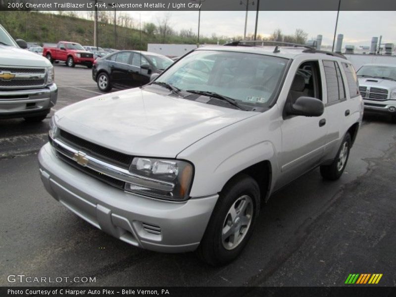 Silverstone Metallic / Light Gray 2006 Chevrolet TrailBlazer LS 4x4
