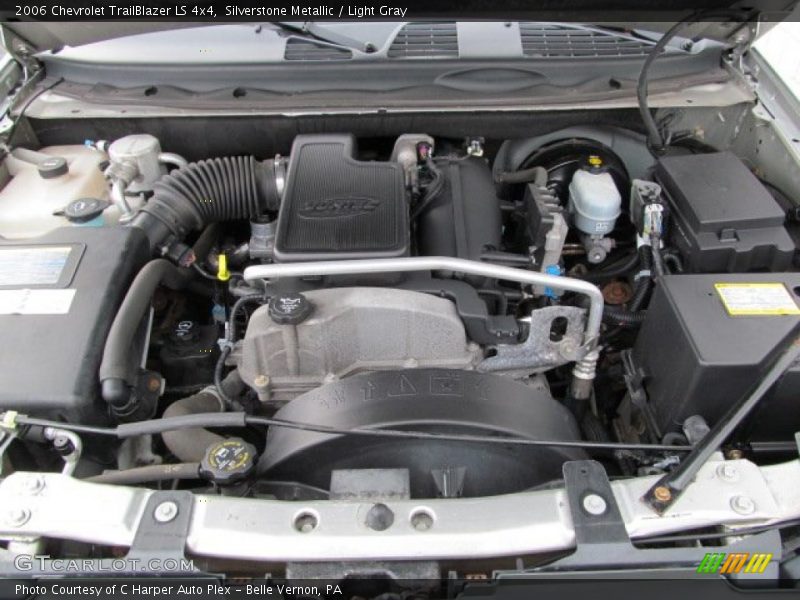 Silverstone Metallic / Light Gray 2006 Chevrolet TrailBlazer LS 4x4