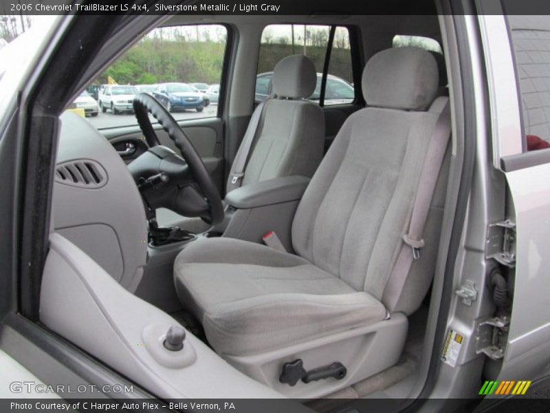 Silverstone Metallic / Light Gray 2006 Chevrolet TrailBlazer LS 4x4