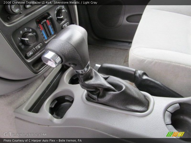 Silverstone Metallic / Light Gray 2006 Chevrolet TrailBlazer LS 4x4