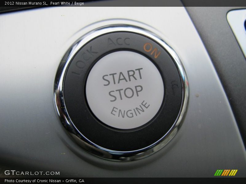 Pearl White / Beige 2012 Nissan Murano SL