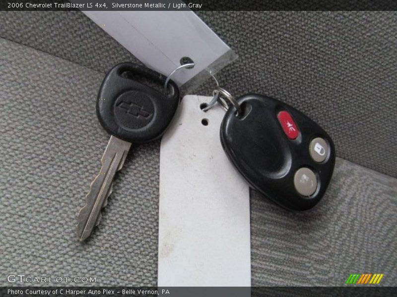 Silverstone Metallic / Light Gray 2006 Chevrolet TrailBlazer LS 4x4