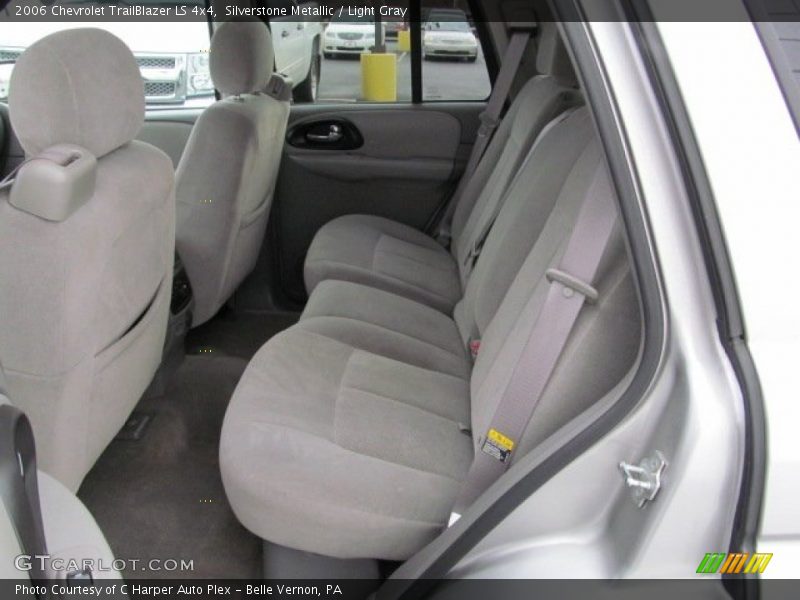 Silverstone Metallic / Light Gray 2006 Chevrolet TrailBlazer LS 4x4
