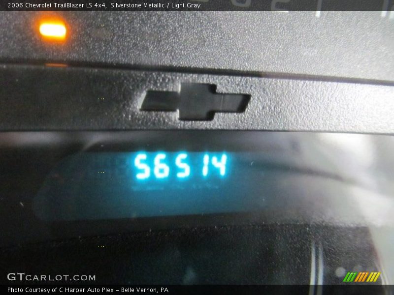 Silverstone Metallic / Light Gray 2006 Chevrolet TrailBlazer LS 4x4
