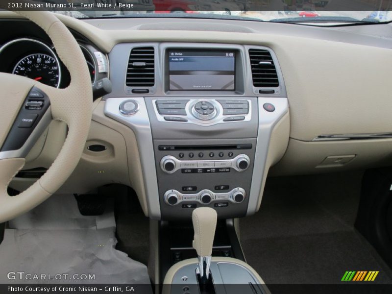 Pearl White / Beige 2012 Nissan Murano SL