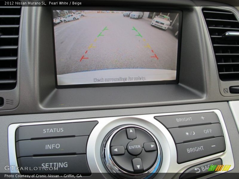 Pearl White / Beige 2012 Nissan Murano SL