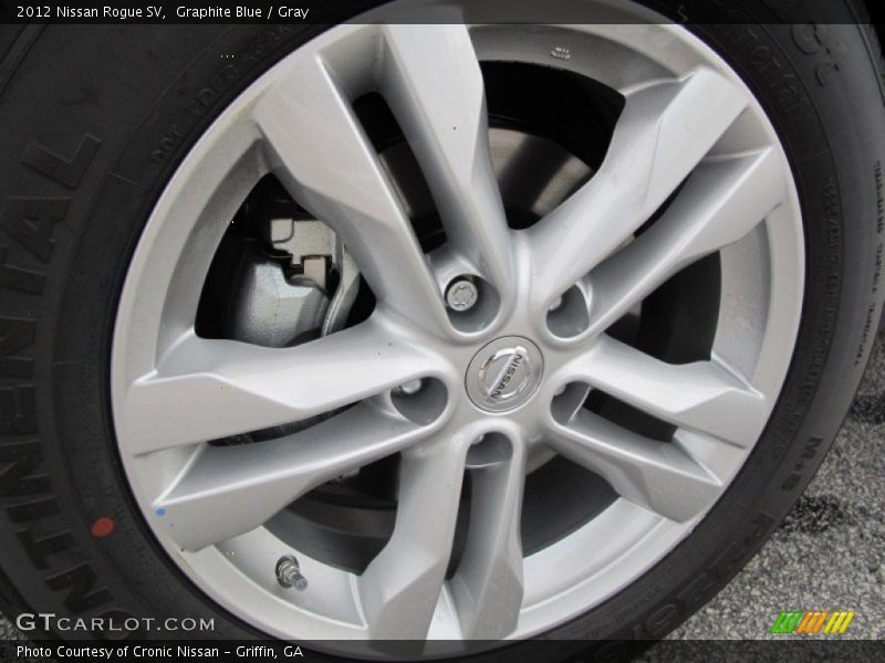 Graphite Blue / Gray 2012 Nissan Rogue SV