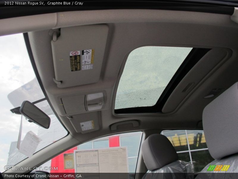 Graphite Blue / Gray 2012 Nissan Rogue SV