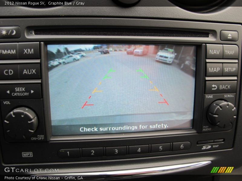 Graphite Blue / Gray 2012 Nissan Rogue SV