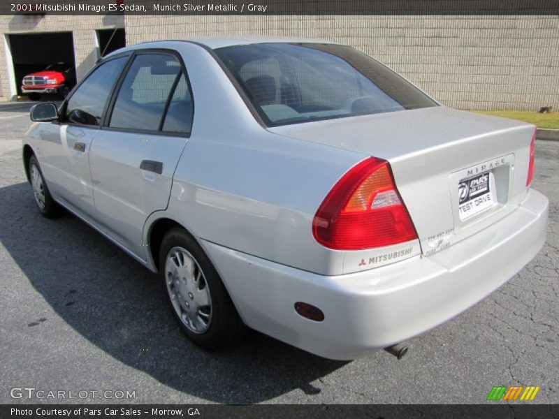 Munich Silver Metallic / Gray 2001 Mitsubishi Mirage ES Sedan