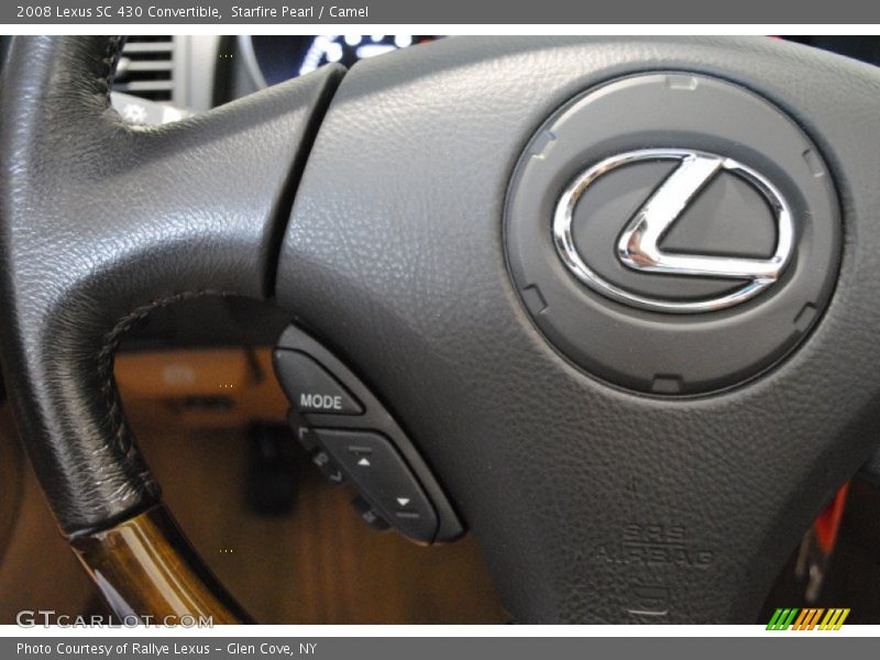 Starfire Pearl / Camel 2008 Lexus SC 430 Convertible