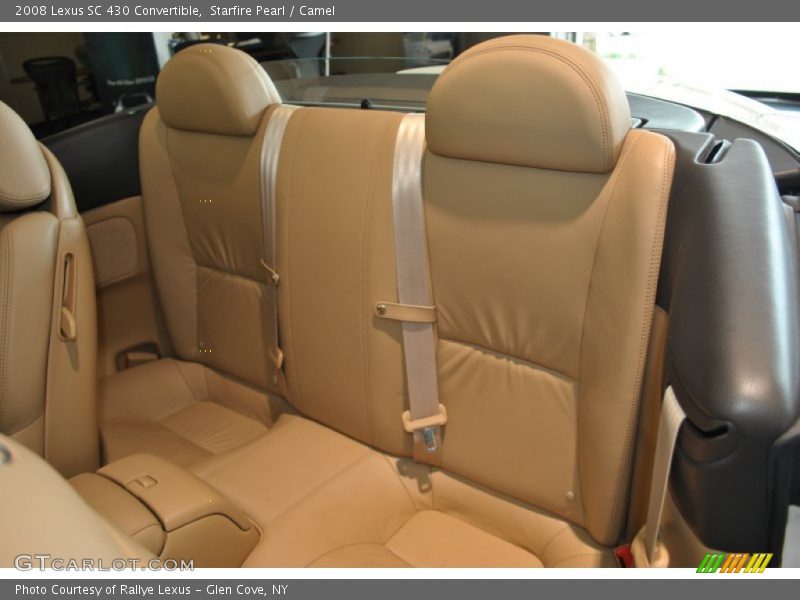 Starfire Pearl / Camel 2008 Lexus SC 430 Convertible