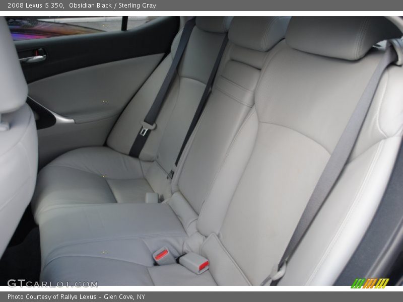 Obsidian Black / Sterling Gray 2008 Lexus IS 350