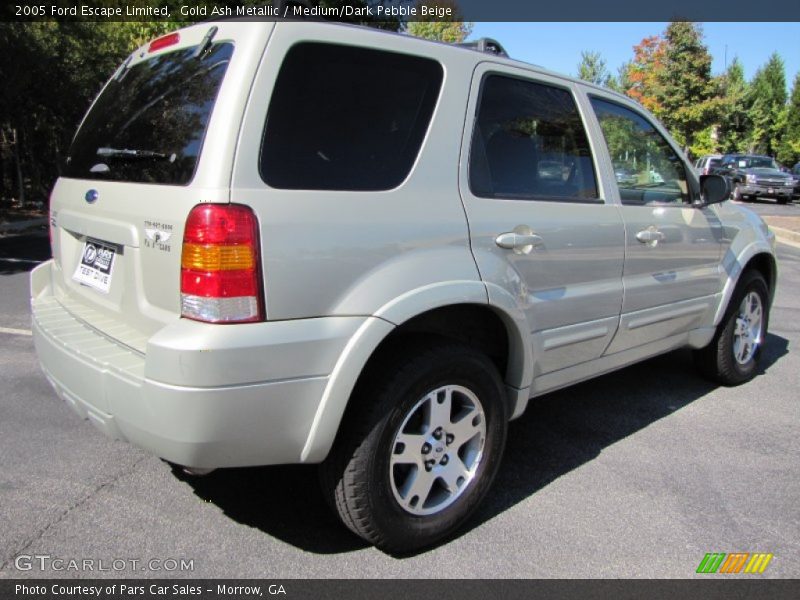 Gold Ash Metallic / Medium/Dark Pebble Beige 2005 Ford Escape Limited