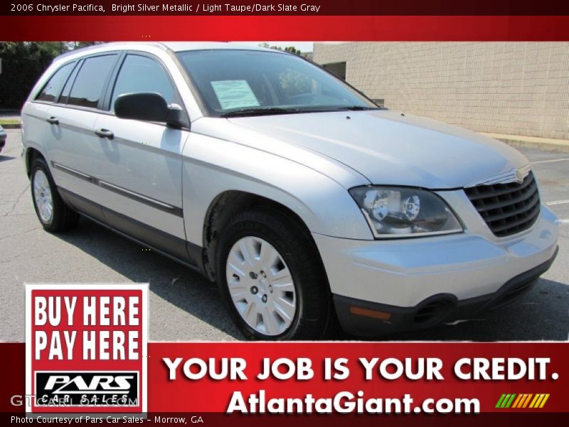 Bright Silver Metallic / Light Taupe/Dark Slate Gray 2006 Chrysler Pacifica