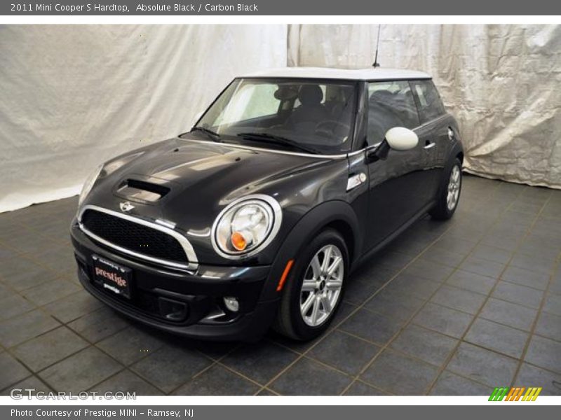 Absolute Black / Carbon Black 2011 Mini Cooper S Hardtop