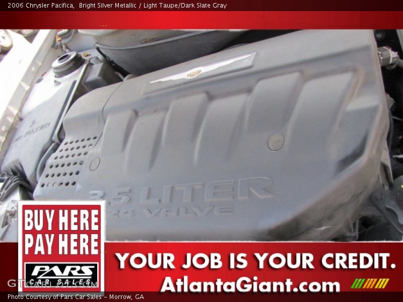 Bright Silver Metallic / Light Taupe/Dark Slate Gray 2006 Chrysler Pacifica