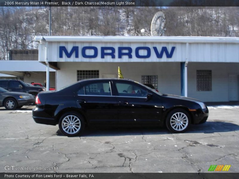 Black / Dark Charcoal/Medium Light Stone 2006 Mercury Milan I4 Premier