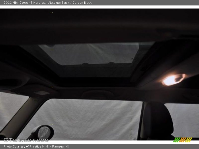 Absolute Black / Carbon Black 2011 Mini Cooper S Hardtop