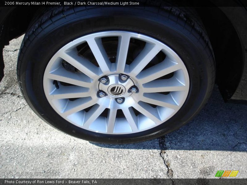 Black / Dark Charcoal/Medium Light Stone 2006 Mercury Milan I4 Premier