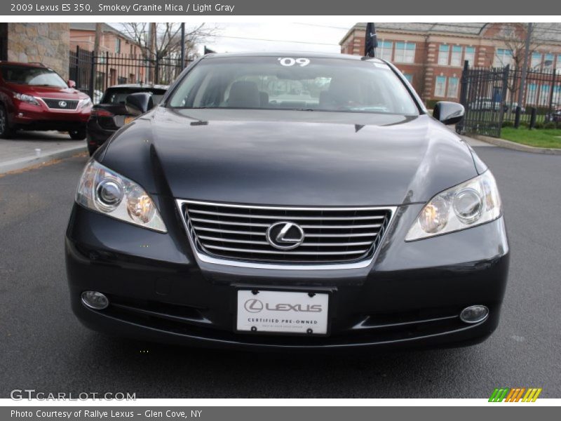 Smokey Granite Mica / Light Gray 2009 Lexus ES 350