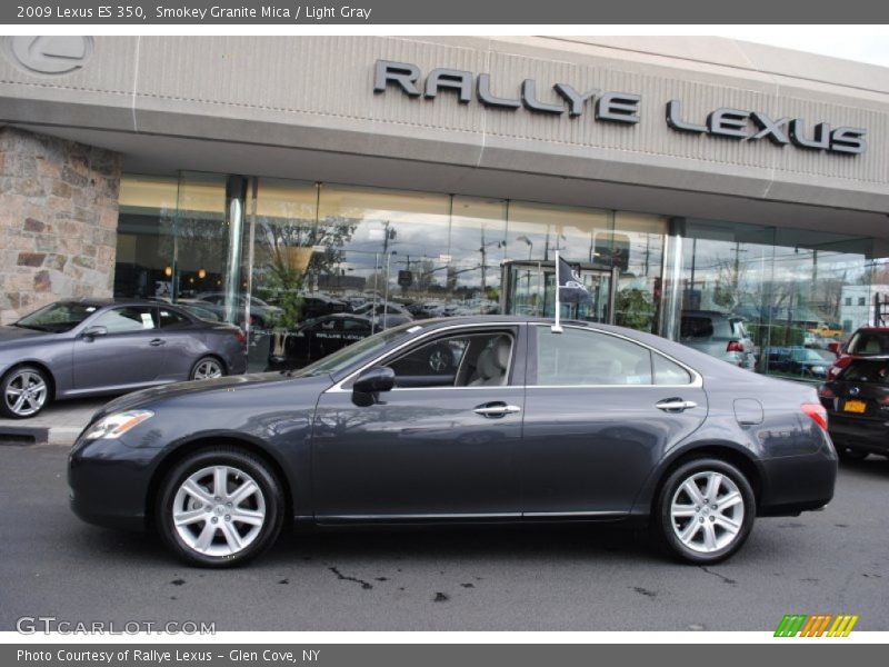 Smokey Granite Mica / Light Gray 2009 Lexus ES 350