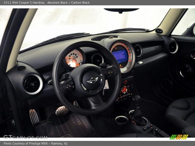 Absolute Black / Carbon Black 2011 Mini Cooper S Hardtop