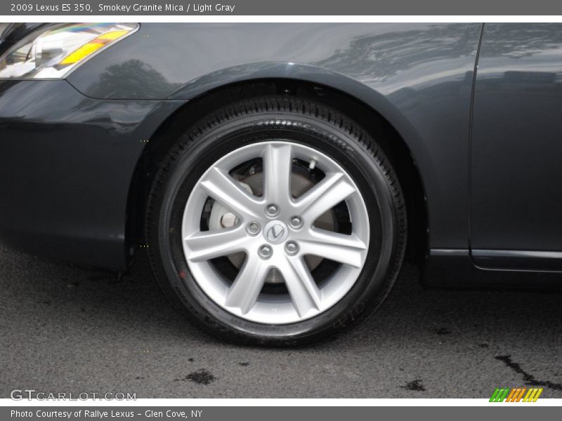 Smokey Granite Mica / Light Gray 2009 Lexus ES 350