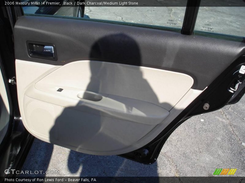 Black / Dark Charcoal/Medium Light Stone 2006 Mercury Milan I4 Premier