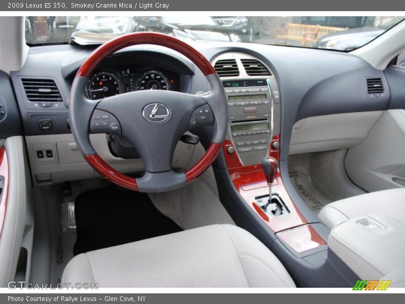Smokey Granite Mica / Light Gray 2009 Lexus ES 350