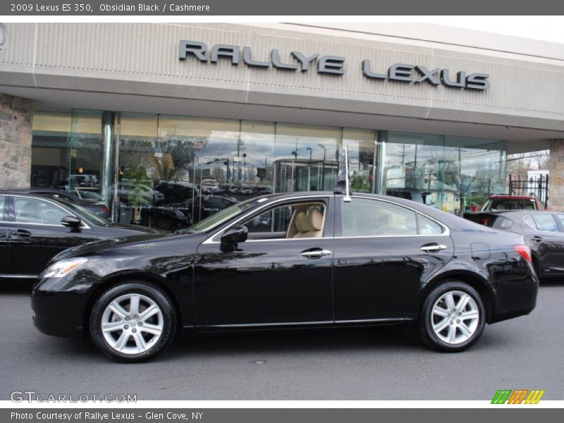 Obsidian Black / Cashmere 2009 Lexus ES 350