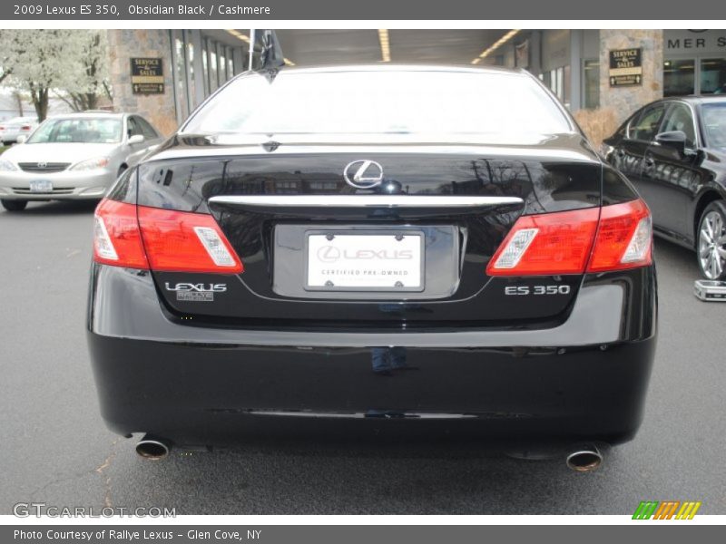 Obsidian Black / Cashmere 2009 Lexus ES 350