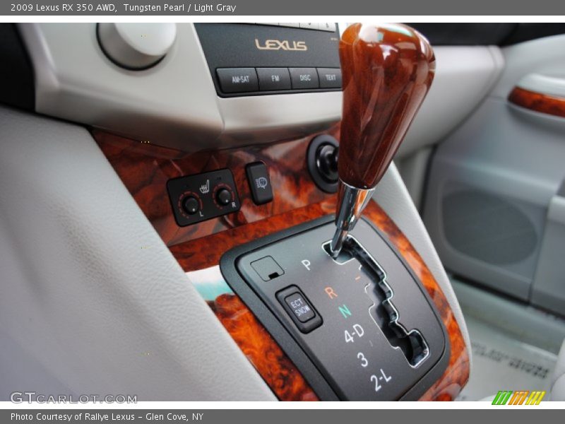 Tungsten Pearl / Light Gray 2009 Lexus RX 350 AWD