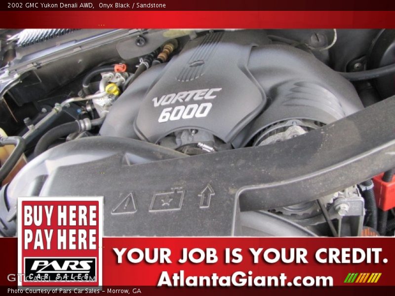 Onyx Black / Sandstone 2002 GMC Yukon Denali AWD