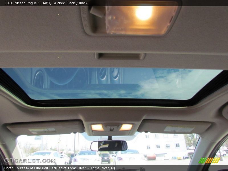 Wicked Black / Black 2010 Nissan Rogue SL AWD