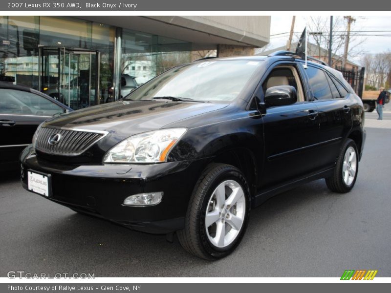 Black Onyx / Ivory 2007 Lexus RX 350 AWD