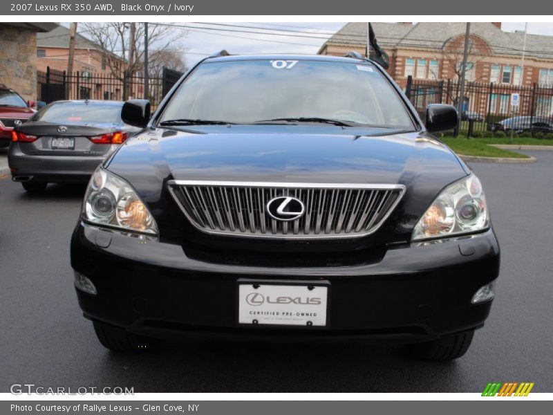 Black Onyx / Ivory 2007 Lexus RX 350 AWD
