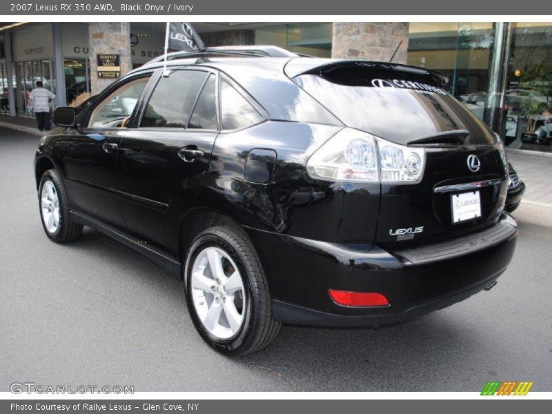 Black Onyx / Ivory 2007 Lexus RX 350 AWD