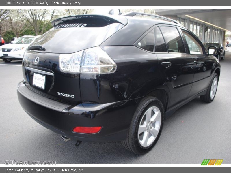 Black Onyx / Ivory 2007 Lexus RX 350 AWD