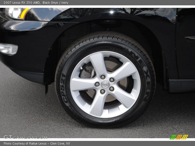 Black Onyx / Ivory 2007 Lexus RX 350 AWD