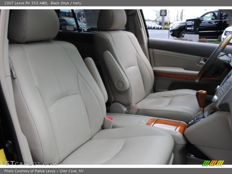 Black Onyx / Ivory 2007 Lexus RX 350 AWD